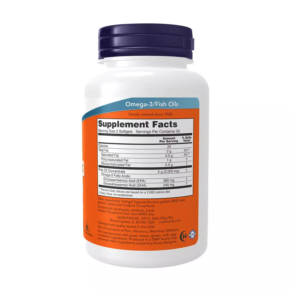 Now Foods Omega-3, Molecularly Distilled