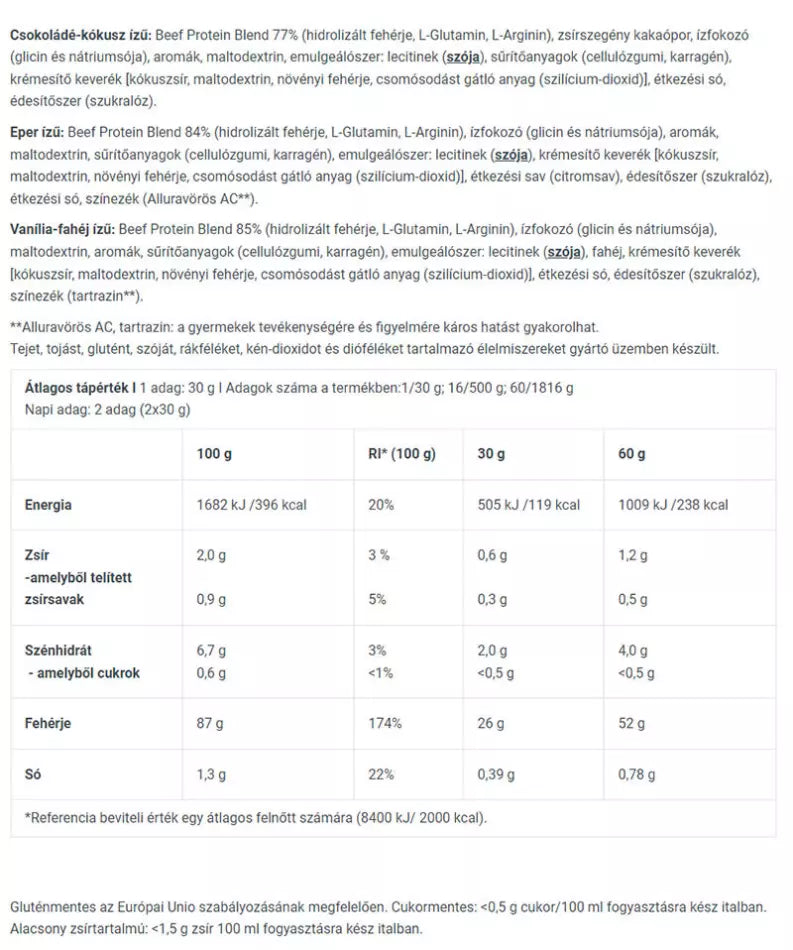 BioTechUSA Beef Protein