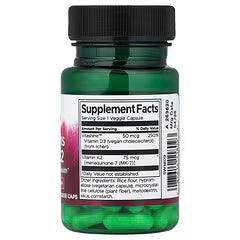 Swanson, Vitamins D3 & K2, 60 Veggie Caps