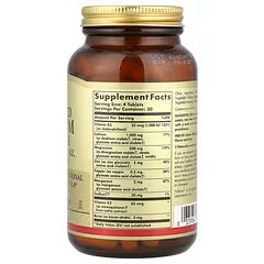 Solgar, Advanced Calcium Complex + Vitamins D3, K2, Zinc, Boron, 120 Tablets