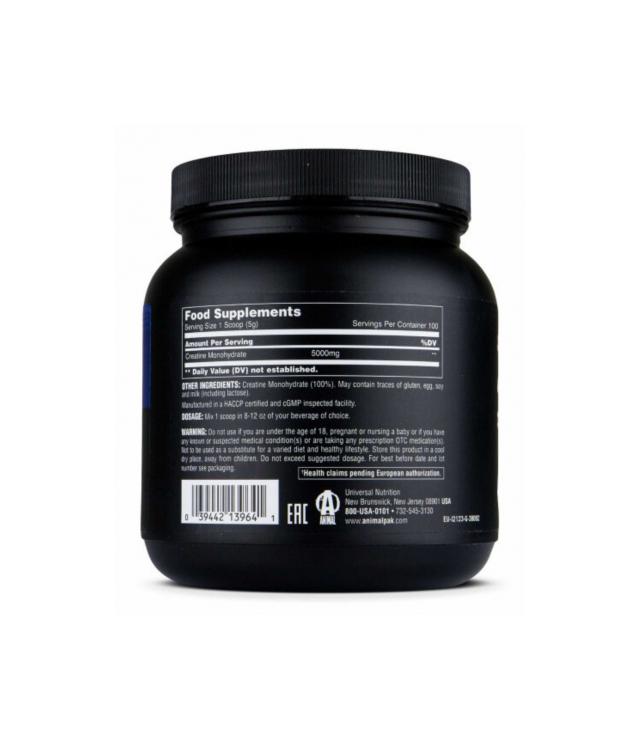 CREATINA MICRONIZADA 100% PURA 500G